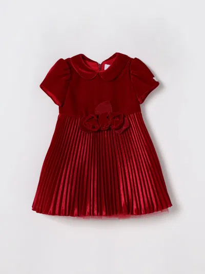 Monnalisa Babies' Romper  Kids Color Ruby In Red