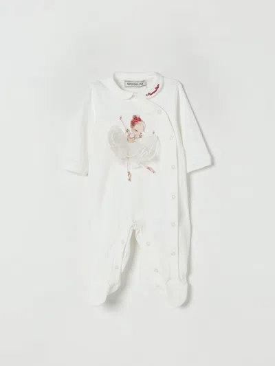 Monnalisa Babies' Romper  Kids Color White