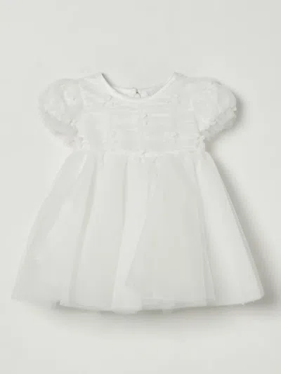 Monnalisa Babies' Romper  Kids Color Yellow Cream In White