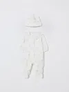 Monnalisa Romper  Kids Color Yellow Cream In White