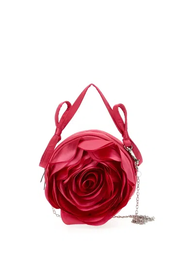Monnalisa Kids' Rose Shoulder Bag In Pink