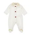 Monnalisa Rosebud-detail All-in-one In White