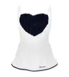 Monnalisa Ruched Heart Swimsuit
