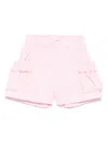 Monnalisa Ruffle-trim Shorts In Pink