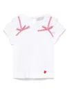 Monnalisa Sangallo T-shirt In White