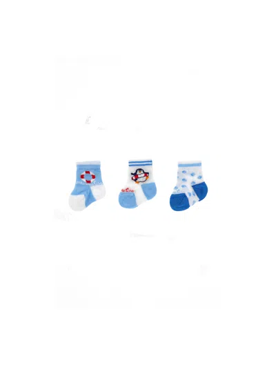 Monnalisa Babies' Schottland-fadensocken-set In 9954