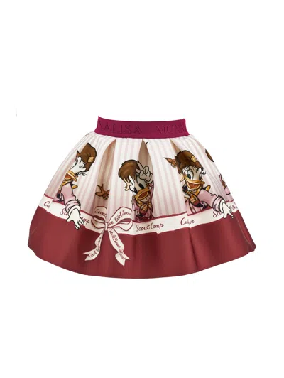 Monnalisa Babies'  Scout Camp Skirt In Multi