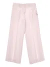 Monnalisa Seam-pocket Trousers In Pink