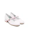 Monnalisa Sequin-embellished 35mm Ballerina Shoes In Pink