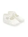 Monnalisa Sequin Embellished Ballerina In White