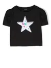 MONNALISA SEQUIN-STAR T-SHIRT