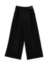 Monnalisa Sequined Pants In Black