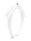 Monnalisa Sequinned Bow-detail Hairband In Neutrals