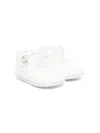 Monnalisa Sequinned Pre-walkers In White