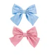 Monnalisa Set Of Two Bow Hair Clips