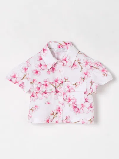 Monnalisa Shirt  Kids Color White