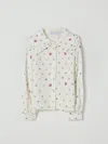 Monnalisa Shirt  Kids Color Yellow Cream In Neutral