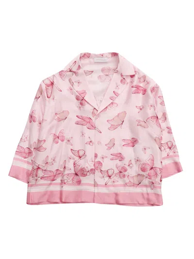 Monnalisa Kids' Shirt In Pink