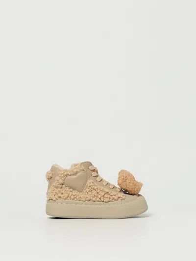 Monnalisa Shoes  Kids Color Beige In Neutral
