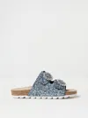 Monnalisa Glitter Slides In Blue