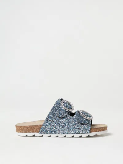 MONNALISA SHOES MONNALISA KIDS COLOR BLUE,G54153009