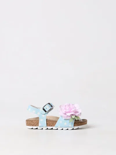 Monnalisa Shoes  Kids Color Gnawed Blue In 浅蓝色