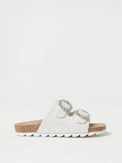 MONNALISA SHOES MONNALISA KIDS COLOR WHITE,G54153001