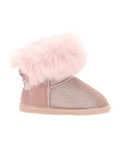Monnalisa Short Boots In Nude