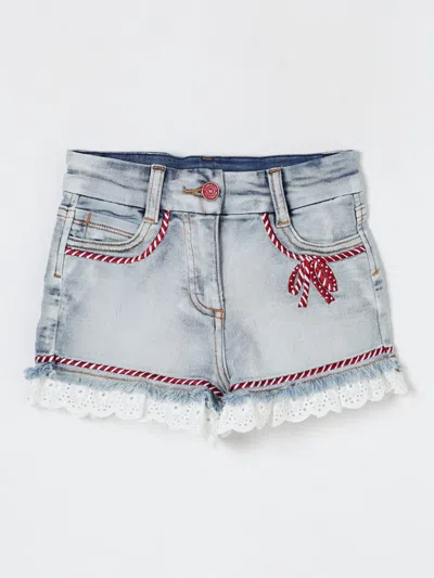 MONNALISA SHORT MONNALISA KIDS COLOR DENIM,G71286028
