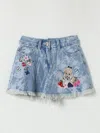 Monnalisa Ausgestellte Alice-jeansshorts