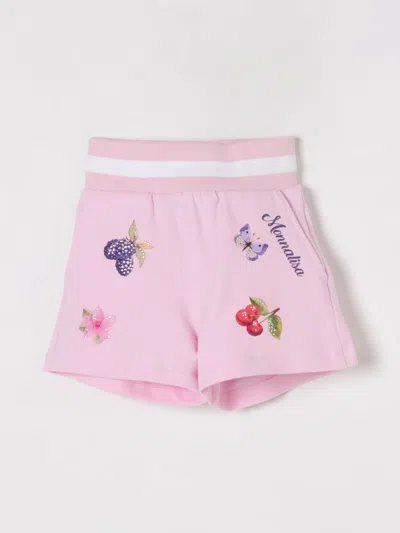MONNALISA SHORT MONNALISA KIDS COLOR PINK,G65814010