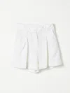 Monnalisa Shorts  Kids Color Yellow Cream In Yellow Cream