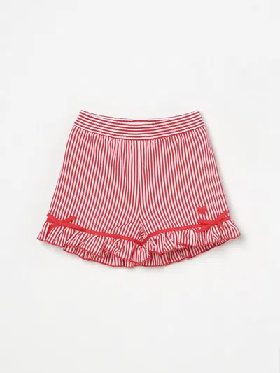 MONNALISA SHORTS MONNALISA KIDS COLOR RED,G65492014