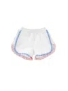 Monnalisa Shorts With Ruffles In White