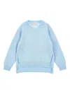 Monnalisa Pullover Mit Schlitzen In Blue