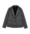 Monnalisa Blazer With Buttons In Black