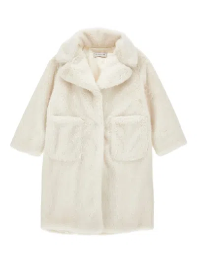 MONNALISA SINGLE-BREASTED COAT