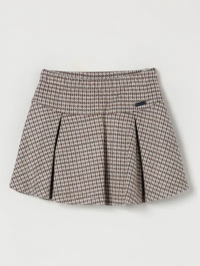 MONNALISA SKIRT MONNALISA KIDS COLOR BEIGE,H27238022