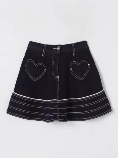 MONNALISA SKIRT MONNALISA KIDS COLOR BLUE,G54128009