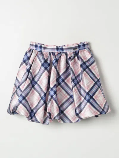 Monnalisa Skirt  Kids Color Blue In Blau