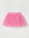 Monnalisa Skirt  Kids Color Pink In Gold