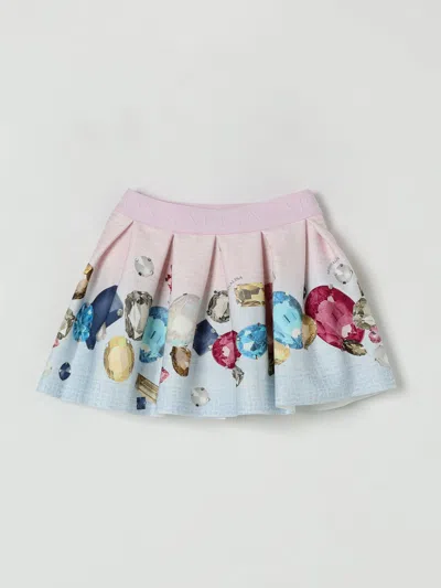 Monnalisa Skirt  Kids Color Pink In Multi