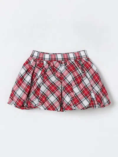 MONNALISA SKIRT MONNALISA KIDS COLOR RED,F94018014