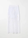 MONNALISA 半身裙 MONNALISA 儿童 颜色 白色,F33197001