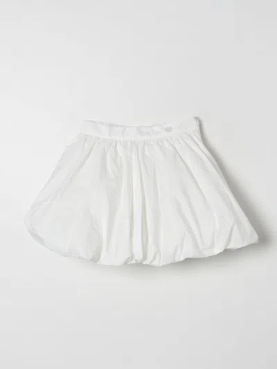 Monnalisa Skirt  Kids Color White