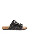 Monnalisa Slippers In Black