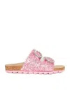 Monnalisa Hausschuhe Mit Schmuckschnalle In Pink
