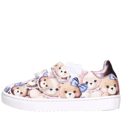 Monnalisa Kids'  Trainers In Brown