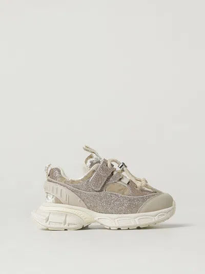 Monnalisa Sneakers  Kids Color Beige In Sand