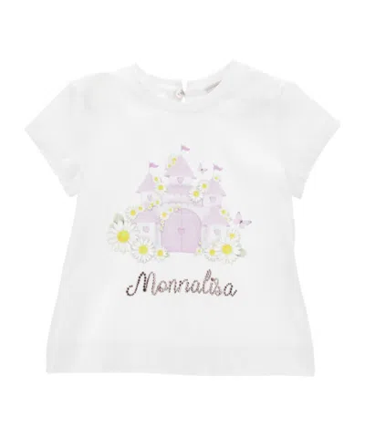 Monnalisa St. Castello Graphic-print T-shirt In White